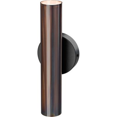 Masterlight WandspotRun dappled oil - 2x GU10 - 3380-05-66