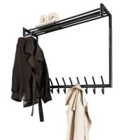 Ylumen Kapstok Alex B 100 cm H 80 cm antraciet