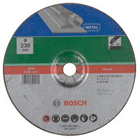 Bosch Accessoires Afbraamschijf gebogen, metaal | 230 X6 Gebogen - 2609256339