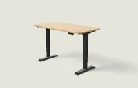 Desktronic HomePro bureau Zwart / Eiken / 140x70 cm