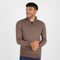 Heren Trui Kralingen | Taupe Melange