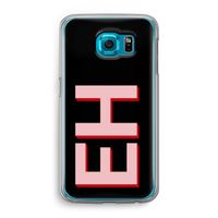 Monogram: Samsung Galaxy S6 Transparant Hoesje