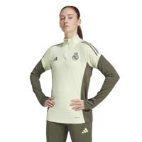 adidas Real Madrid Trainingstrui 1/4-Zip 2025-2026 Dames Lichtgroen Grijs