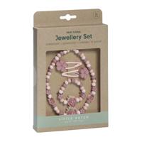 Little Dutch houten juwelenset aardbei, 4dlg.