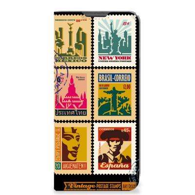 Motorola Moto G22 | Book Cover | Postzegels