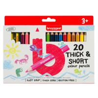 Bruynzeel Kids korte / dikke kleurpotloden - 20 stuks