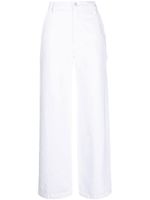 MOTHER mid-rise straight-leg jeans - Blanc