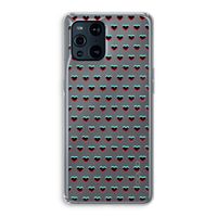 Hartjes: Oppo Find X3 Transparant Hoesje