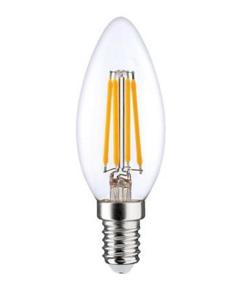 LightMe LM85336 LED-lamp Energielabel E (A - G) E14 Kaars 6.5 W = 60 W Warmwit (Ø x l) 35 mm x 97 mm Niet dimbaar, Filament / Retro-LED 1 stuk(s)