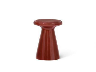 Jesper Home Ronde Bijzettafel 'Yahiko' 51cm, kleur Burgundy