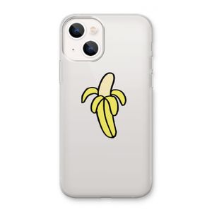 Banana: iPhone 13 mini Transparant Hoesje