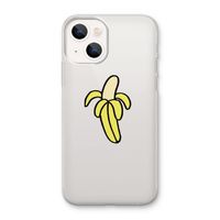 Banana: iPhone 13 mini Transparant Hoesje