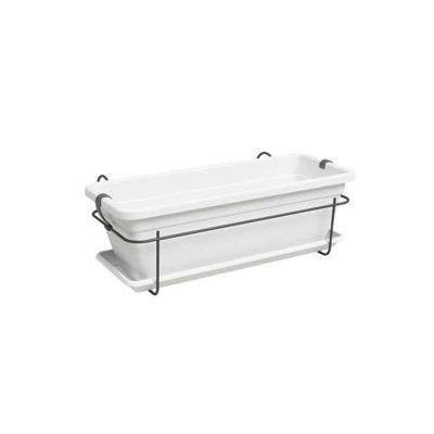 Jardiniere - ARTEVASI - VENEZIA balkon KIT - 50 ma - Wit