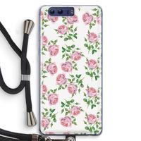 Kleine roosjes: Honor 9 Transparant Hoesje met koord