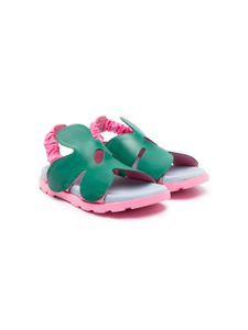 Camper Kids sandales Brutus en cuir - Vert