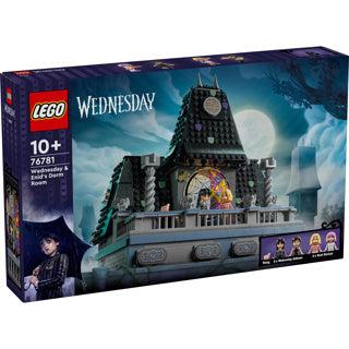 LEGO 76781 wednesday en enids kamer