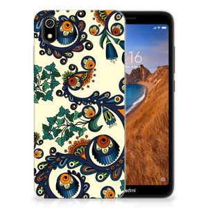 Siliconen Hoesje Xiaomi Redmi 7A Barok Flower