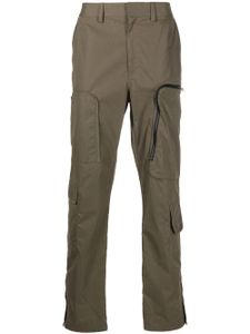 Helmut Lang pantalon à poches cargo - Vert