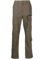 Helmut Lang pantalon à poches cargo - Vert