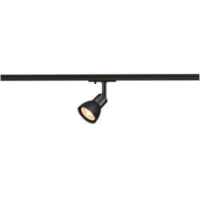 SLV RailspotPuri Cup GU10 1-fase 6,4cm zwart - 143450
