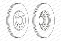 Remschijf DDF1042C - thumbnail