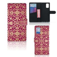 Wallet Case Samsung Galaxy A02s | M02s Barok Pink