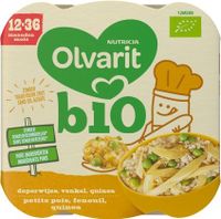 Olvarit Doperwten venkel quinoa 12M209 bio (230 gr)