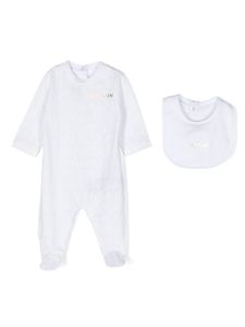 Balmain Kids trousseau de naissance en coton - Blanc