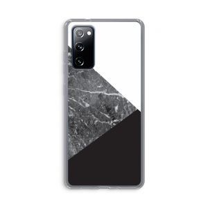 Combinatie marmer: Samsung Galaxy S20 FE / S20 FE 5G Transparant Hoesje