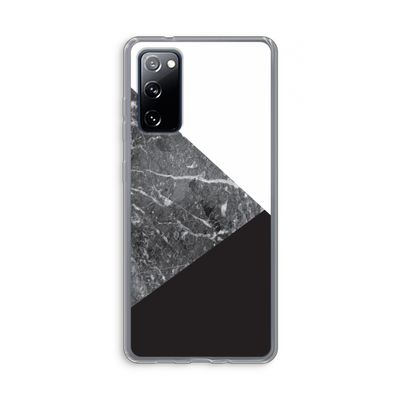 Combinatie marmer: Samsung Galaxy S20 FE / S20 FE 5G Transparant Hoesje