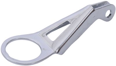 Edge snephaak chroom 1 inch