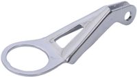 Edge snephaak chroom 1 inch
