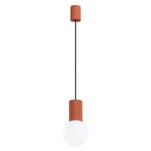 Hanglamp HALO 1 rood ochra