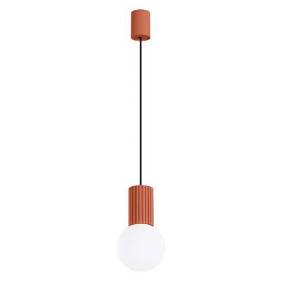 Hanglamp HALO 1 rood ochra