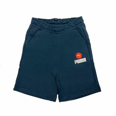 Kinder shorts Puma Blank Donkerblauw - Maat: 7-8 jaar