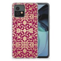 Siliconen Hoesje Motorola Moto G72 Barok Pink - thumbnail