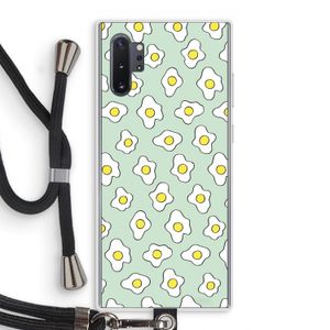 Spiegeleitjes: Samsung Galaxy Note 10 Plus Transparant Hoesje met koord