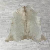 Koeienhuid beige wit 195x160cm S