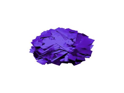 TCM FX Metallic Confetti rectangular 55x18mm, purple, 1kg TCM FX Metallic Confetti rectangular 55x18mm, purple, 1kg