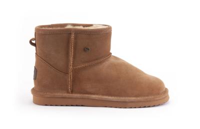 Warmbat Wallaby Suede Dames Laars Cognac 42