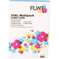 FLWR Epson 35XL Multipack zwart en kleur cartridge