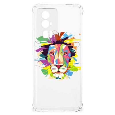 Xiaomi Poco F5 Pro Stevig | Bumper Hoesje | Lion Color Xiaomi Poco F5 Pro Stevig | Bumper Hoesje | Lion Color
