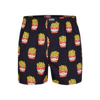 Happy Shorts Happy Shorts Wijde Boxershort Met Print Friet - thumbnail