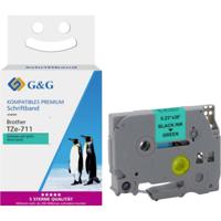 G&G Labeltape Tekstkleur: Zwart