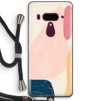 Saturday Flow: HTC U12+ Transparant Hoesje met koord