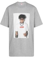 Supreme t-shirt NBA Youngboy 'FW23 Heather Grey' - Gris - thumbnail