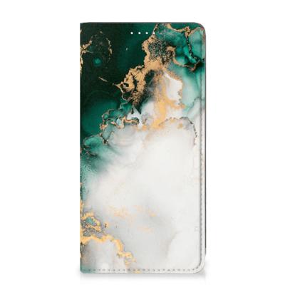 Standcase voor Samsung Galaxy S23 Marmer Groen Standcase voor Samsung Galaxy S23 Marmer Groen
