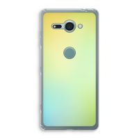 Minty mist pastel: Sony Xperia XZ2 Compact Transparant Hoesje Minty mist pastel: Sony Xperia XZ2 Compact Transparant Hoesje