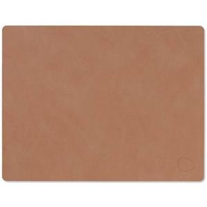 LIND DNA Placemat Nupo - Leer - Old Rose - 45 x 35 cm