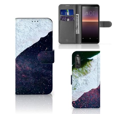 Sony Xperia 10 II | Book Case | Sea in Space